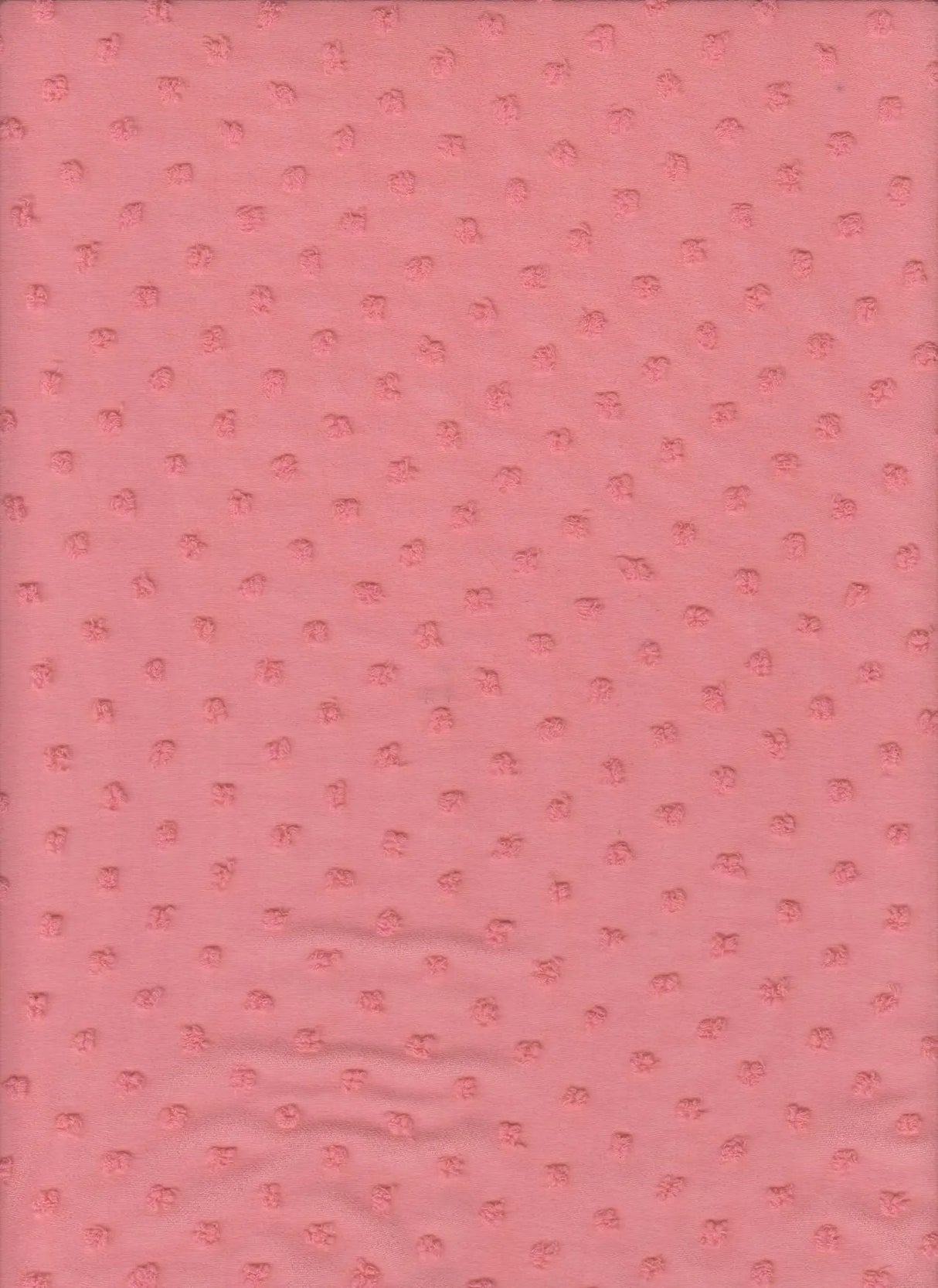 Solid Swiss Dot Chiffon Fabric 100% Polyester Lightweight Sheer 57/58" Wide