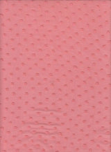 Solid Swiss Dot Chiffon Fabric 100% Polyester Lightweight Sheer 57/58" Wide