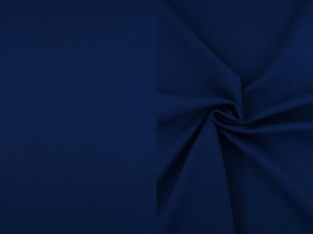 1 Yard Rayon Nylon Ponte Knit Solid Fabric 58/60"