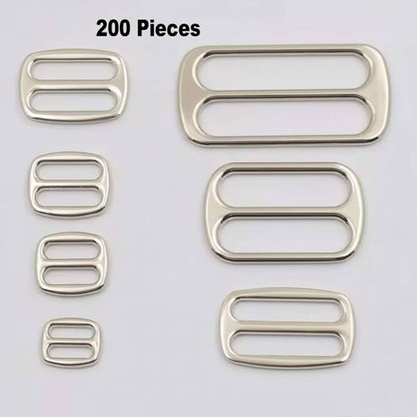 Metal Tri-Glide Adjustable Buckle for Bag Straps & Webbing