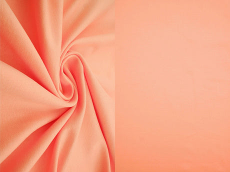 1 Yard Rayon Nylon Ponte Knit Solid Fabric 58/60"