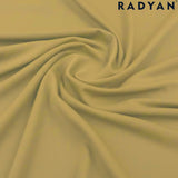 Nylon Spandex Tricot Matte Stretch Fabric 80% Nylon 20% Spandex for Swimwear Activewear Apparel 58/60 Inch Width 200 GSM