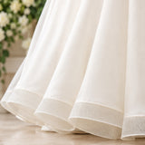 Horsehair Crinoline Braid Stiff Nylon Trim 6 Inch Wide Yard