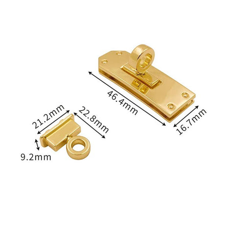 Stylish Bag Lock Clasp for Handbag