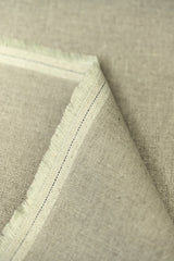 1 Yard Sageish Natural Pure Linen Fabric 7 oz Softened Solid Weave 57 Inch Wide
