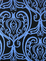 1 Yard Liverpool Knit Geometric Print Fabric for Dresses and Accessories 60 Inches Wide