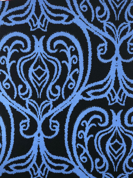 1 Yard Liverpool Knit Geometric Print Fabric for Dresses and Accessories 60 Inches Wide