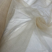 Glitter Mesh Fabric Sheer Lightweight Sparkle Polyester Yardage