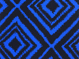 1 Yard Liverpool Knit Geometric Print Fabric for Fashion and Accessories 60 Inches Wide