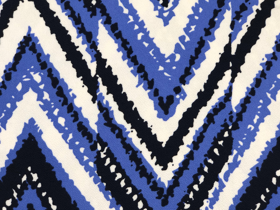 1 Yard Liverpool Knit Geometric Print Fabric For Dresses Tops Skirts Apparel Projects 60 Inch Wide