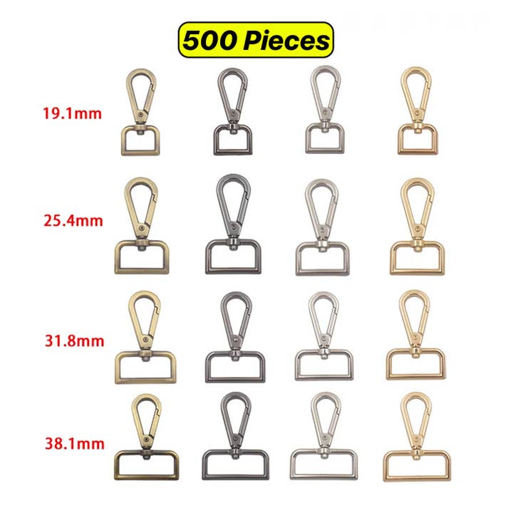 Premium Thick Upgrade Style Handbag Snap Hook Heavy Duty Load Bearing 2 Inch Width