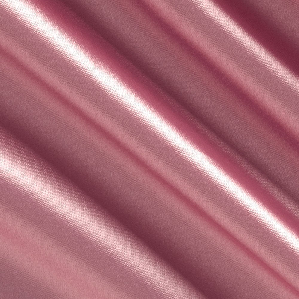 1 Yard Dusty Rose Satin Fabric for Dresses Wedding Decor Costumes with Roll Options 60 Inch Width