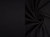 1 Yard DTY Brushed Solid Knit Fabric, 58/60'' Wide Polyester Spandex Blend