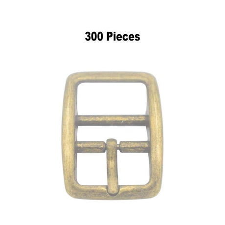 20mm/25mm Zinc Alloy Double Bar Pin Belt Buckle