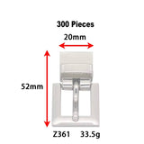 Men’s Reversible Pin Belt Buckle for Leather Belts