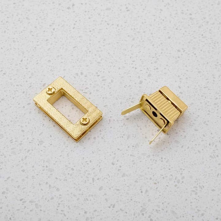 S746 Lock Pick Gun Bag Metal Luggage Twist Clip Box Clasp Container Handbag Lace Handbag Lock