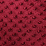 1 Yard Minky Dimple Dot Faux Fur Fabric, 60″ Wide 100% Polyester
