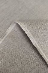 1 Yard Natural Pure Linen Fabric 7 oz Washed Flat Fluffy Weave 58 Inches Wide