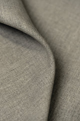 1 Yard Dark Natural Pure Linen Fabric 7 oz Softened Solid Weave 57 Inch Wide