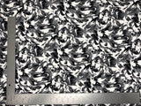 1 Yard Stretch Liverpool Knit Geometric Print Fabric for Clothing Crafts Accessories Width 58 60 Inches