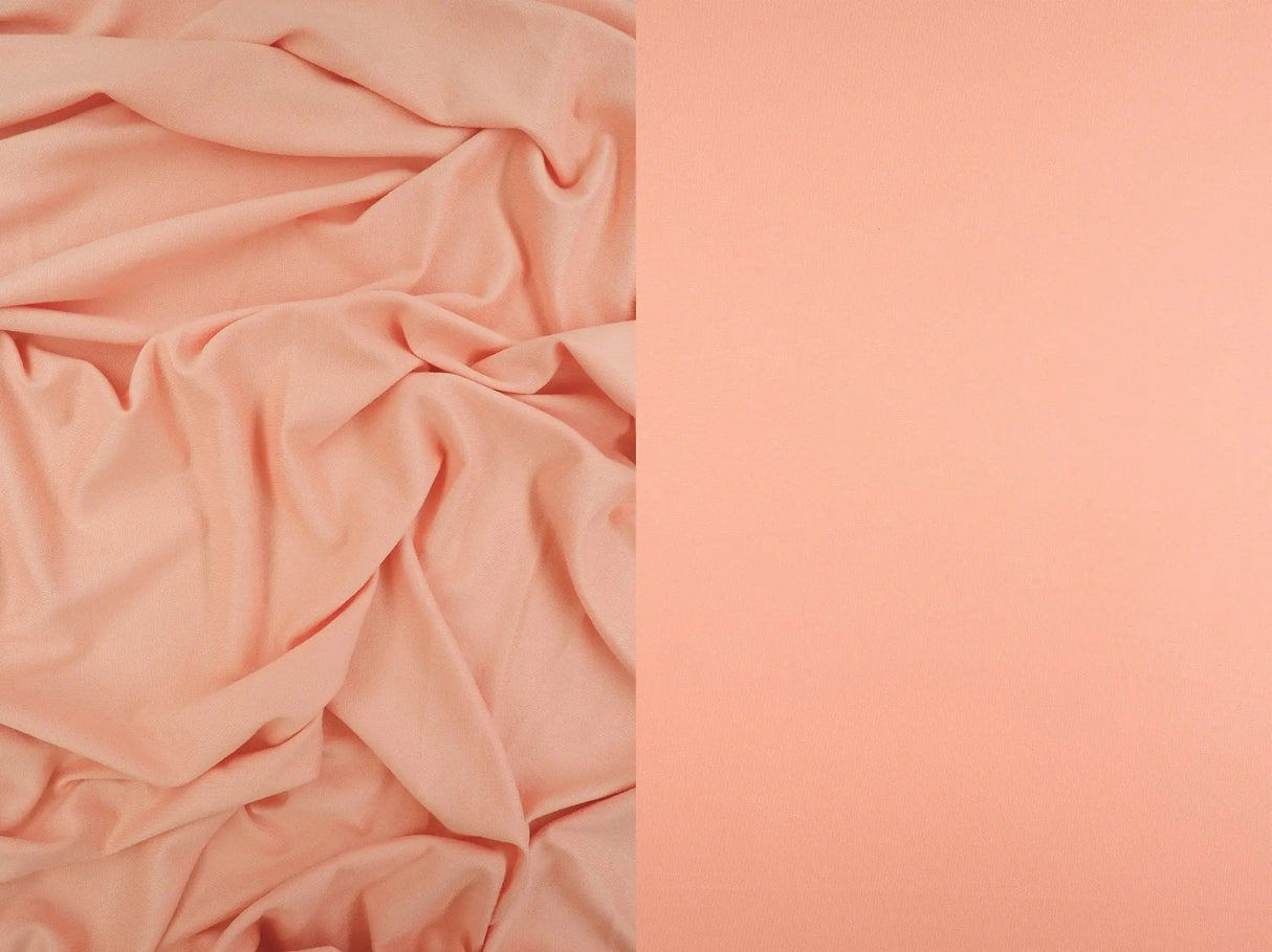 1 Yard DTY Brushed Solid Fabric Soft Stretch Smooth Texture 58/60" Wide