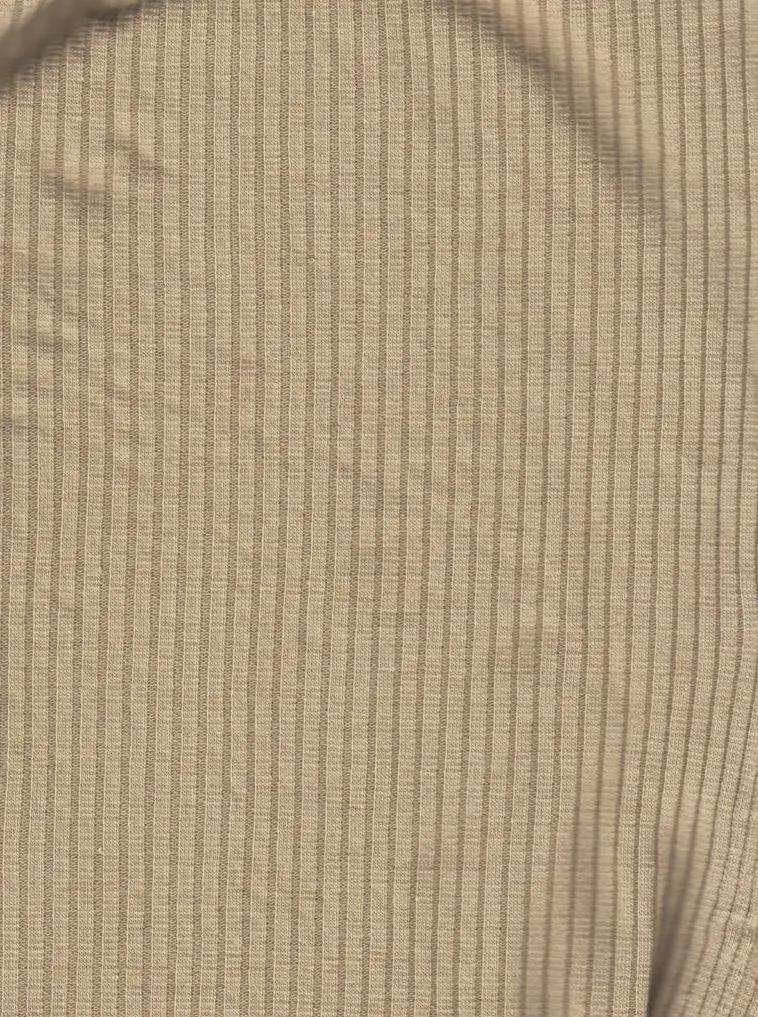 Soft 4x2 Rib Solid Knit Fabric Rayon Blend, 52/54'' for Apparel & Crafts