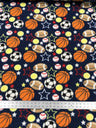 Polyester Assorted Anti-Pill Fleece Fabric - Assorted Print, 58-60 Inches Width