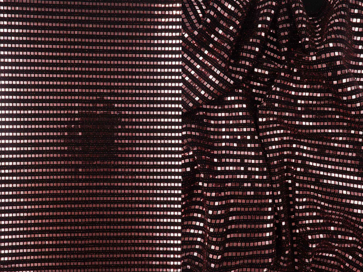 1 Yard Nylon Metallic Slinky Knit Fabric 190 GSM, 56/58? Wide Stretch Blend