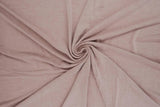 1 Yard Vortex Washed Jersey Solid Fabric, 58/60'' Wide Rayon Spandex Blend