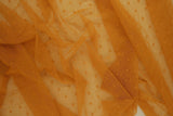 Polka Dot Lace Solid Fabric 90% Nylon 10% Spandex Soft Stretch 58/60 Inches Wide