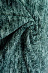 Sweater Melange Brushed Solid Fabric 1 Yard Soft Stretch Cozy Knit 58/60" Wide