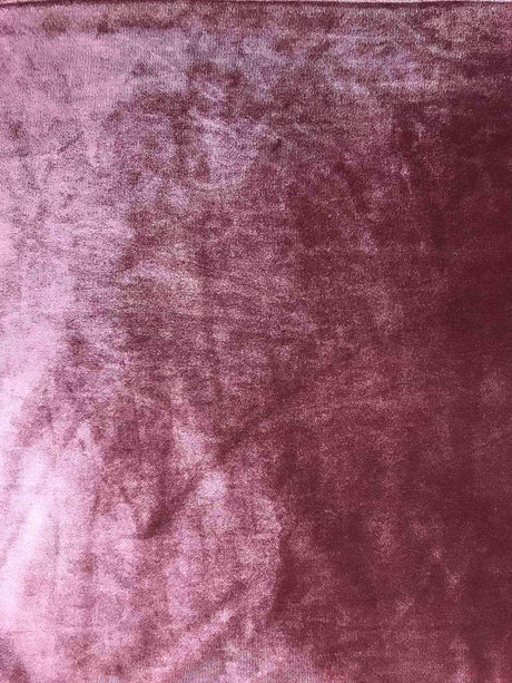 Velvet Solid Fabric 1 Yard Soft Stretch Luxurious Feel 58/60" Wide