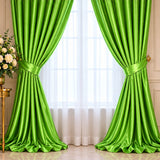 Lime Green Low Stretch Polyester Tricot Fabric 108/120 Inch Yard