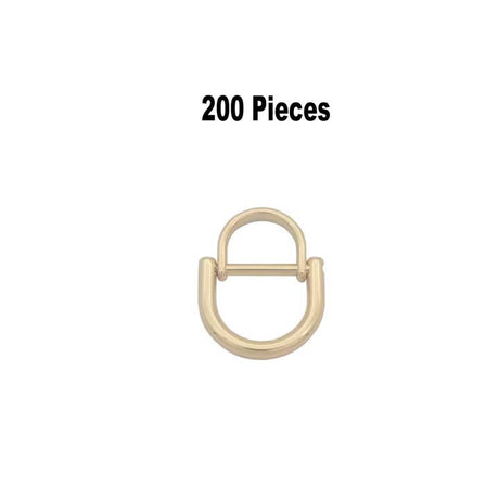 Zinc Alloy Handbag Side Clip D Ring Strap Connector Buckle