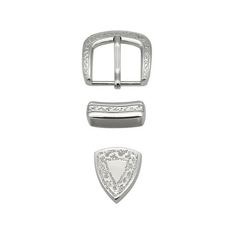 Z340 Factory Direct Three-piece Set Metal Custom Engraved Vintage Belt Buckle Western Cowgirl Custom Women’s Western Belt Buckle Set