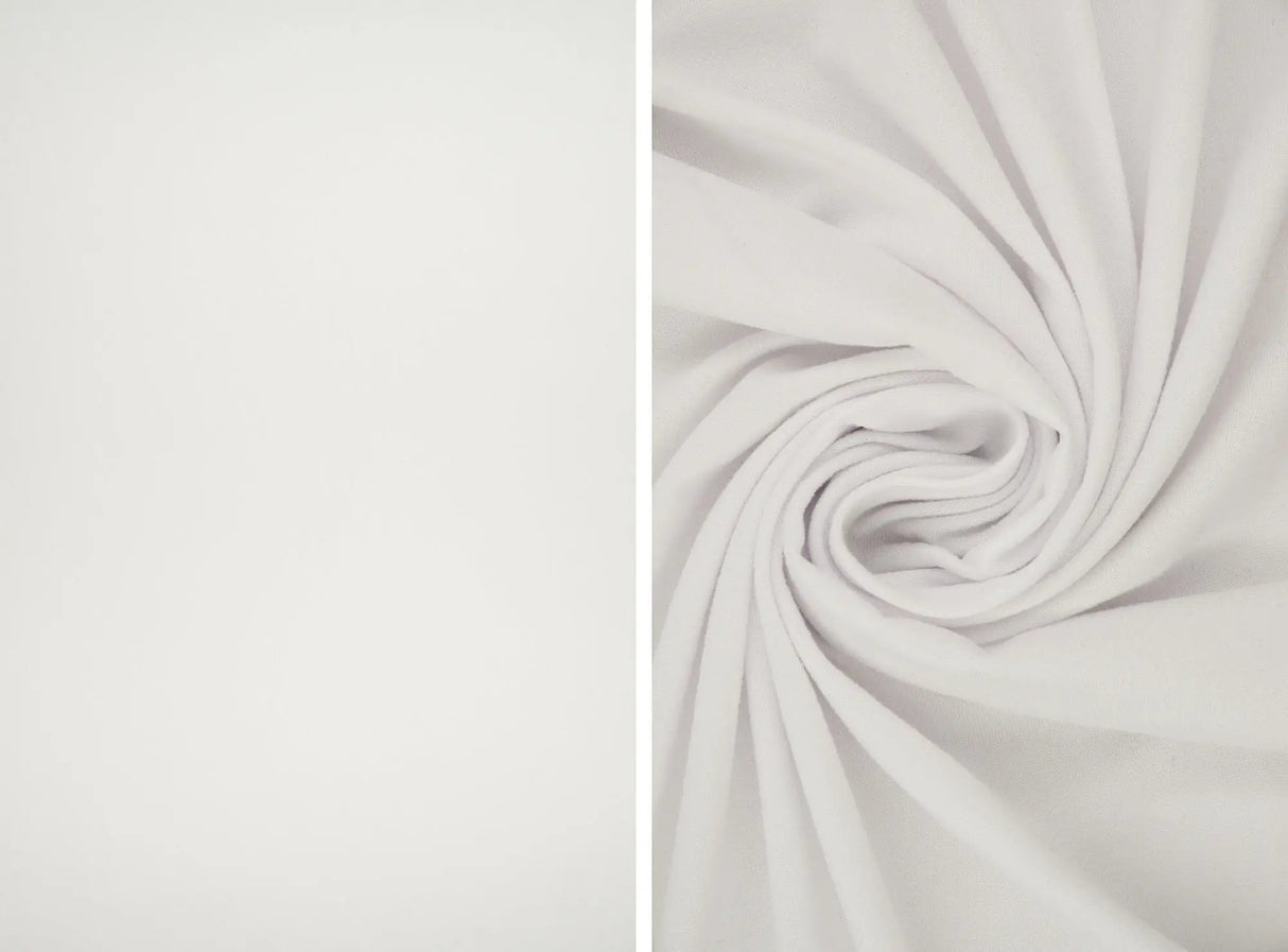 1 Yard DTY Brushed Knit Fabric Soft Stretch Polyester Spandex 58/60 Inches Wide