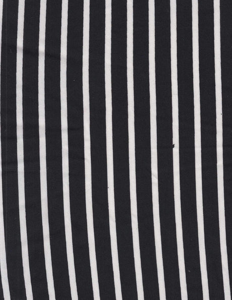 1 Yard DTY Vertical Stripe Knit Fabric, 58/60'' Wide Polyester Spandex Blend