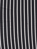 1 Yard DTY Vertical Stripe Print Knit Fabric, 58/60? Wide Polyester Spandex Blend