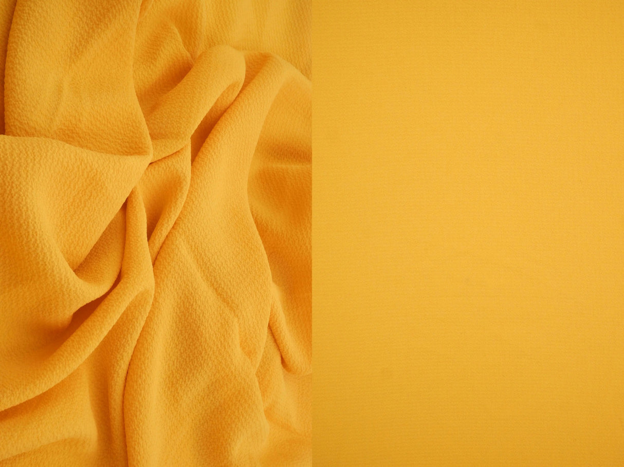 1 Yard Solid Ghost Crepe Stretch Woven Fabric for Upholstery Drapery 57/58"