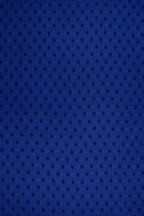 1 Yard Swiss Dot Chiffon Solid Woven Fabric Lightweight Sheer Drapery 57/58" Width