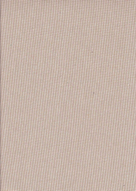 1 Yard Mini Houndstooth Knit Fabric 240 GSM, 58/60'' Wide Polyester Rayon Spandex Blend