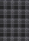 1 Yard Black Double Knit Jacquard Plaid Fabric Stretch Polyester Spandex 58/60" Wide