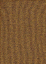 2x2 Rib Brushed Two Tone Sweater Fabric 1 Yard Soft Stretch Cozy 58/60" Wide