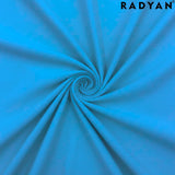 F-12+ Egyptian Combed Cotton Spandex Jersey Fabric 90% Cotton 10% Spandex for Activewear Apparel 60/61 Inch Width 240 GSM