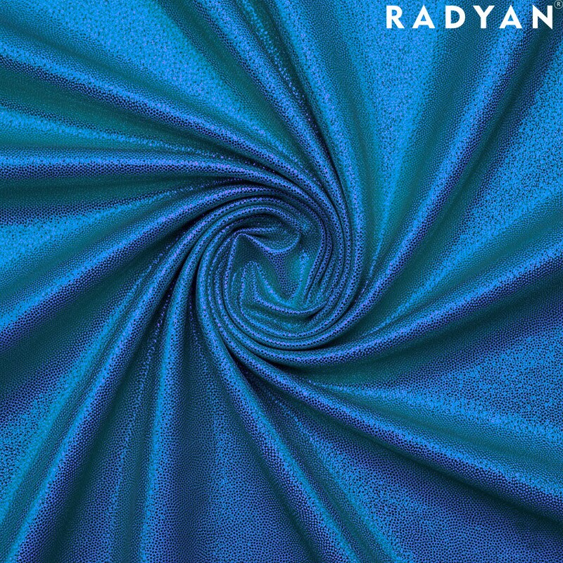 Foil Nylon Spandex Metallic Stretch Fabric 80% Nylon 20% Spandex for Dancewear Party Apparel 58 Inch Width 200 GSM