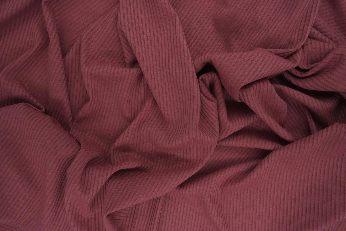1 Yard 4x2 Rib Knit Solid Fabric 52/54"