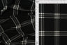 1 Yard Techno Crepe Plaid Print Fabric 220 GSM Polyester Spandex Blend 58/60" Width