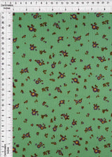 1 Yard Ditsy Floral 4X2 Yummy Rib Knit Fabric Soft Stretch 58/60 Inches Wide