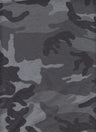 1 Yard French Terry Camouflage Print Fabric, 58/60'' Wide Polyester Rayon Spandex Blend