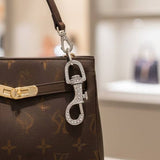 Luxury Diamond Decorated Hook Set Stylish High Quality Metal Hardware